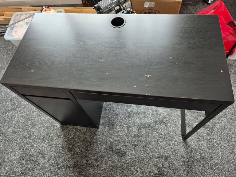image for Black Ikea desk