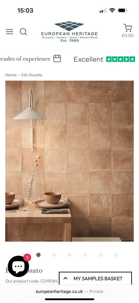 Brand new porcelain tiles 