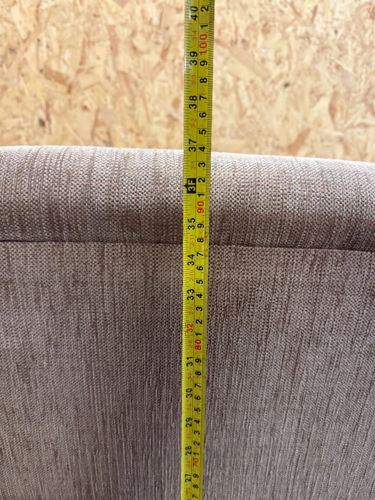 Fabric Armchair On Castors