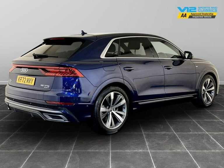 2022 Audi Q8 3.0 TFSI V6 55 S line Tiptronic quattro Euro 6 (s/s) 5dr Automatic SUV Petrol Automatic