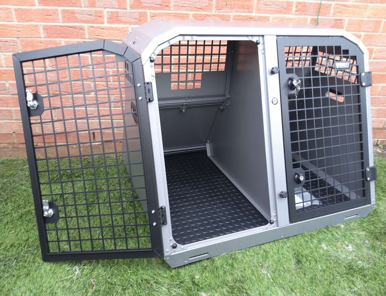 Trans K9 ( B27 ) Transport double dog cage (Lockable & Crash Tested) TransK9