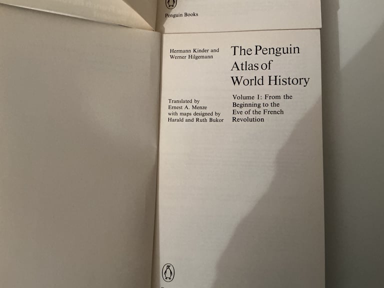 PENGUIN. ATLAS OF THE WORLD HISTORY. 