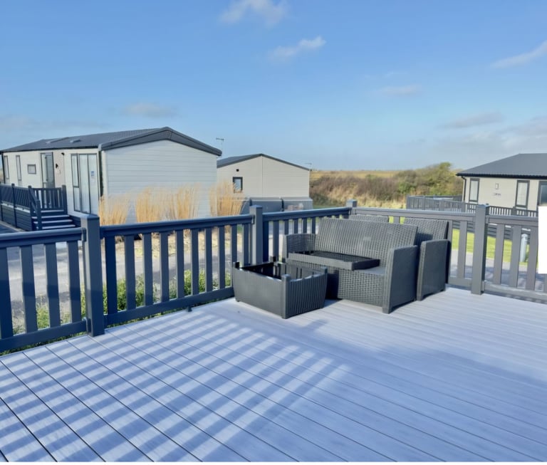 Static lodge/caravan, Goonhavern Cornwall 