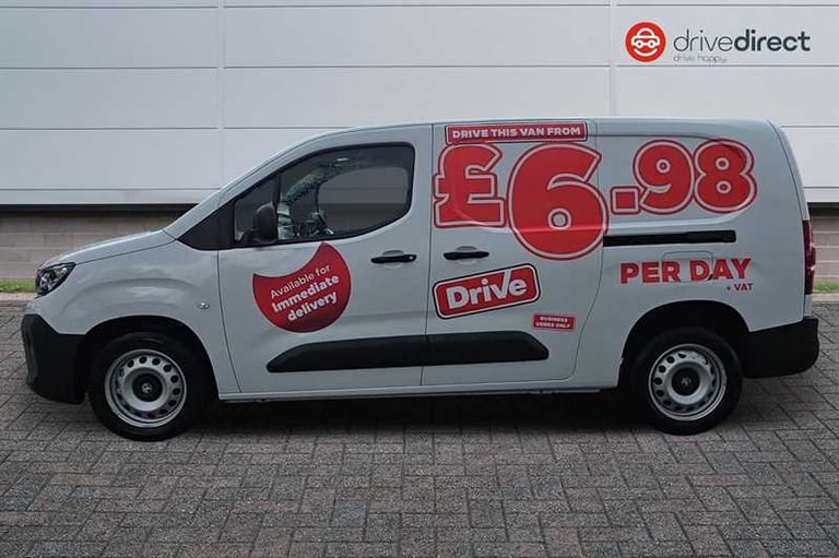 2024 Vauxhall Combo 1.5 Turbo D 2300 Prime XL Panel Van 6dr Diesel Manual LWB Euro 6 (s/s) (100 P...