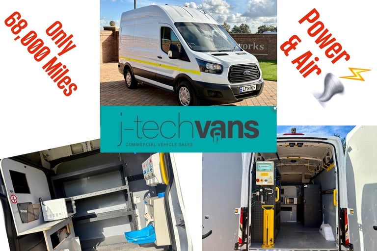 2018 Ford Transit 2.0 TDCi 170ps L2H3 Van ***PTO Compressor &amp; Generator*** PANEL VAN Diesel M...