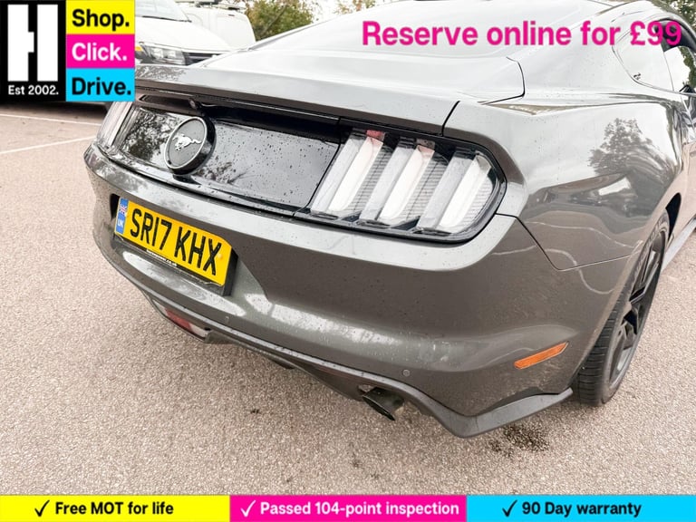 2017 Ford Mustang 2.3T EcoBoost Fastback 2dr Petrol Manual Euro 6 (317 ps) COUPE Petrol Manual