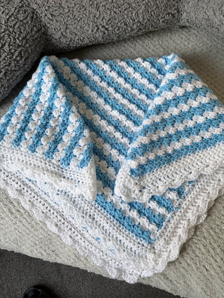 Hand made crochet blanket