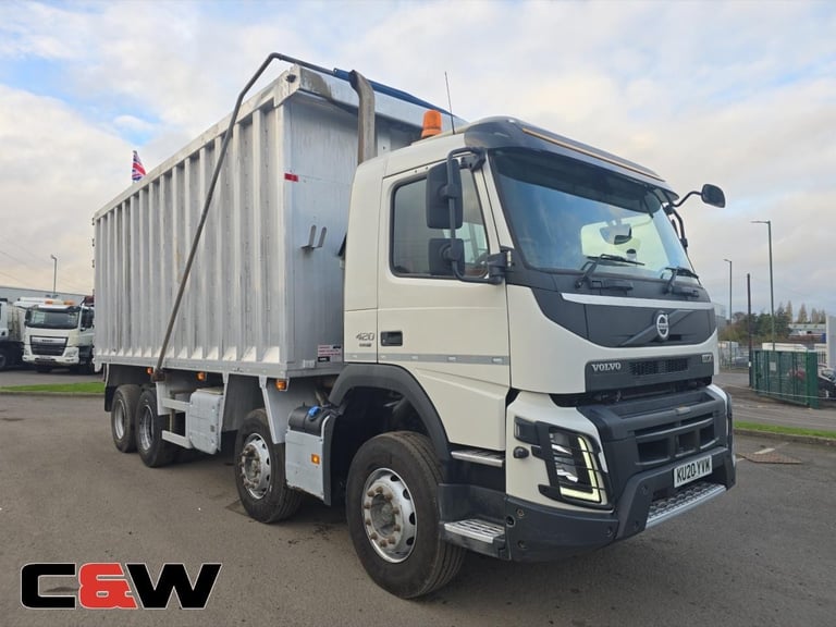 2020 (20) Volvo FMX-420 8x4 Aluminium Bulk Tipper - 254000KMS