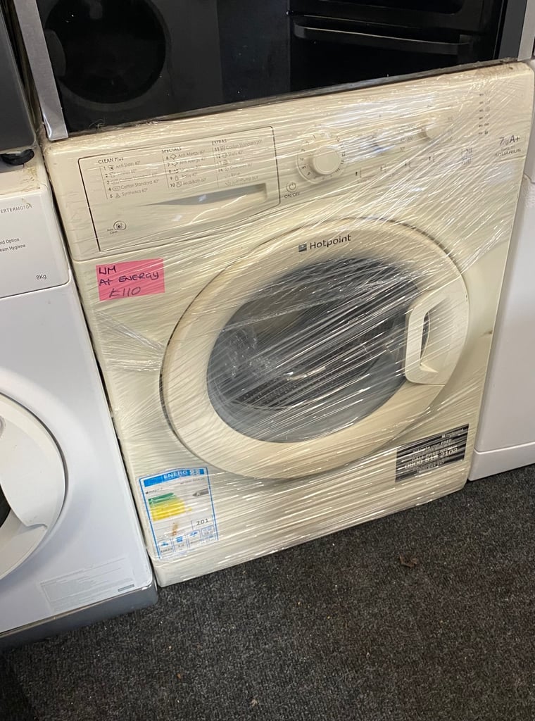 image for ☎️A+ ENERGY GRADED WHITE HOTPOINT WASHER 