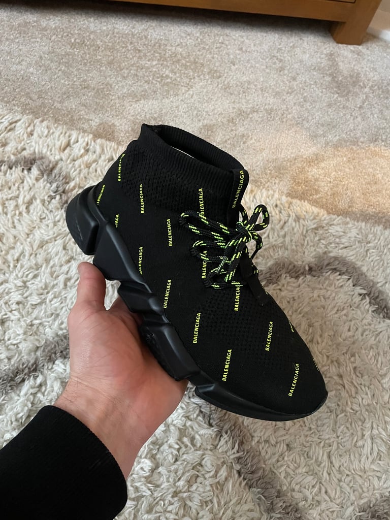 Balenciaga speed sock lace up 100% authentic like new 