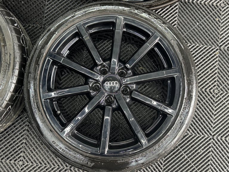 18” inch genuine Audi s3 alloys wheels a3 5x112 Vw caddy tt golf gtd gti 