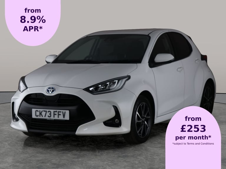 2023 Toyota Yaris 1.5 VVT-h Design Hatchback 5dr Petrol Hybrid E-CVT Euro 6 (s/s) (116 ps) -  Hat...