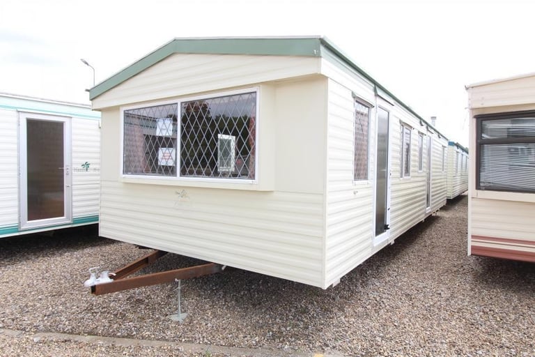 Static Caravan Mobile Home Atlas Oasis 32x12ft 2 Beds SC8851