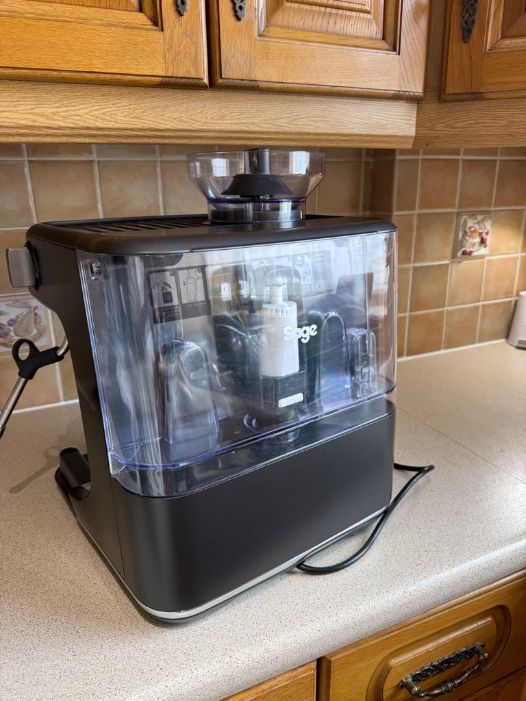 Sage The Barista Pro SES878BSS Coffee Espresso Machine Brushed Stainless Steel#