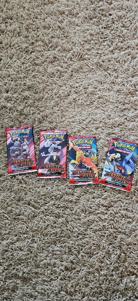 image for Pokémon destined rivals X4 booster packs box of 