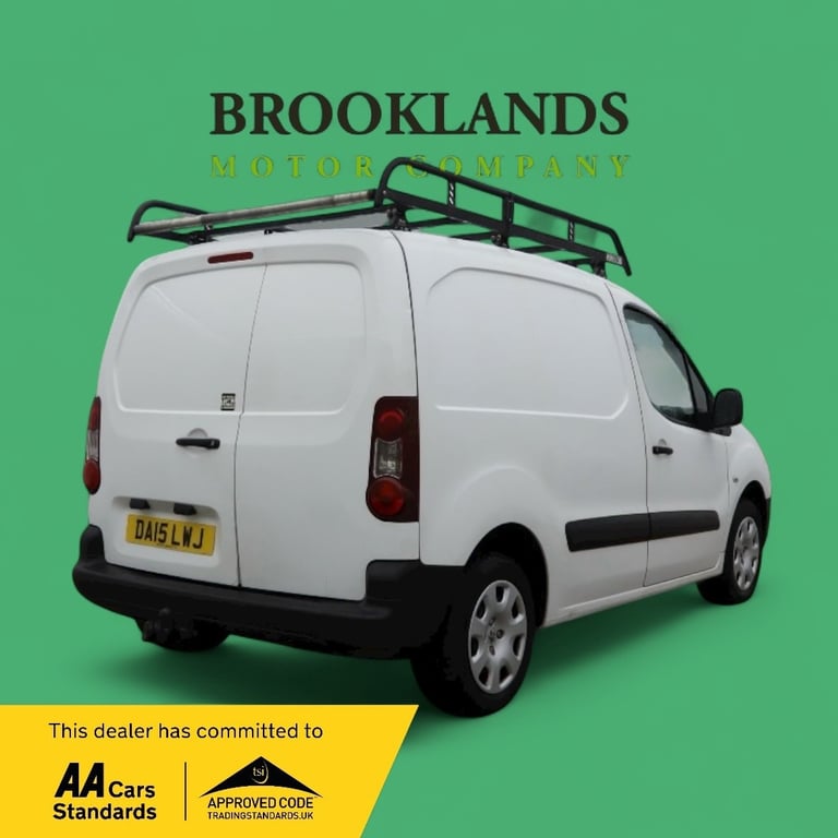 2015 Peugeot Partner 850 1.6 HDi 92 PROFESSIONAL VAN PANEL VAN Diesel Manual