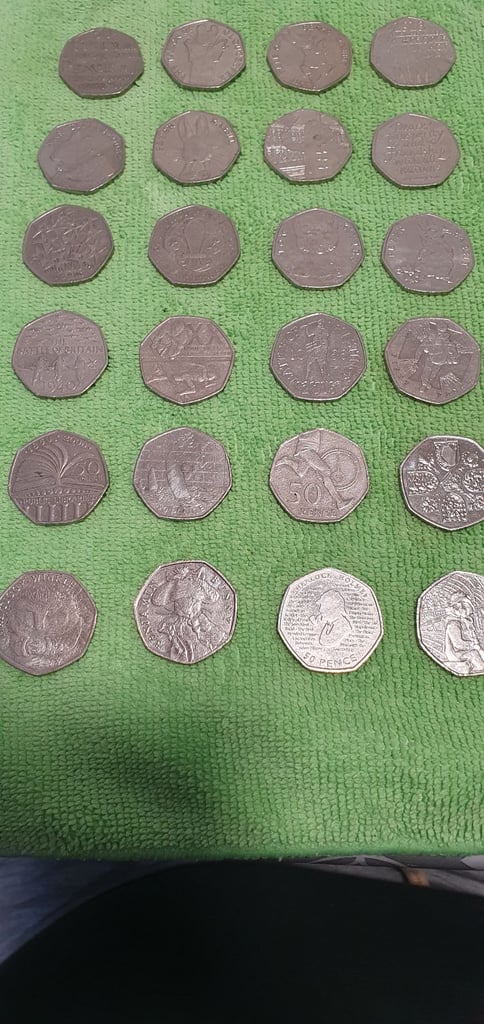 Rare 50p coin