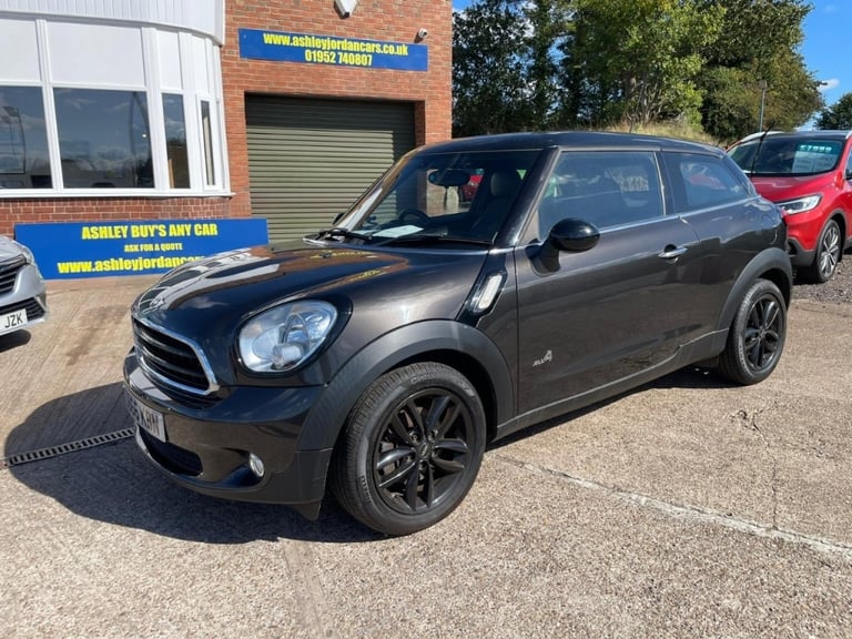  Mini Paceman 1.6 Cooper ALL4 3dr FOUR WHEEL DRIVE, HEATED SEATS, LOW MILEAGE