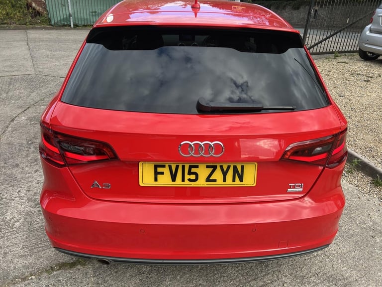 2015 Audi A3 1.6 TDI 110 S Line 5dr HATCHBACK DIESEL Manual