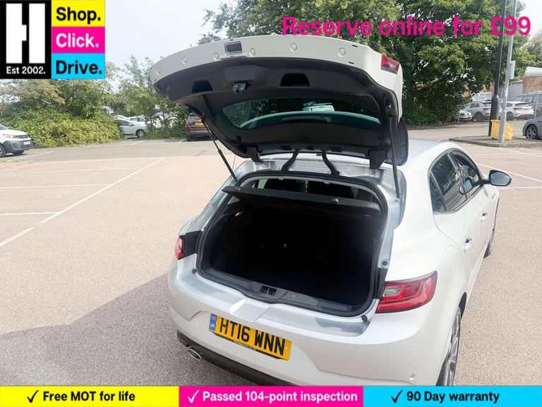 2016 Renault Megane 1.6 dCi Signature Nav Euro 6 (s/s) 5dr HATCHBACK Diesel Manual