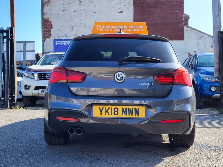 2018 BMW 1 Series 120d M Sport Shadow Edition 5dr TOP SPEC HATCHBACK Diesel Manual