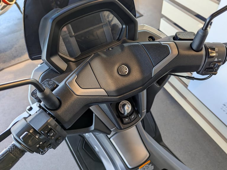 New (2025 MY) Yamaha NMAX Tech Max 125. Ceramic Grey. £3,900 (NO ADMIN FEES!)