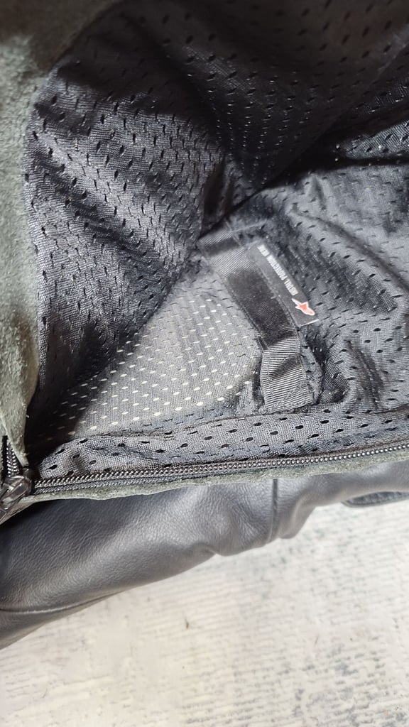 Alpinestars motorcycle leather trousers 