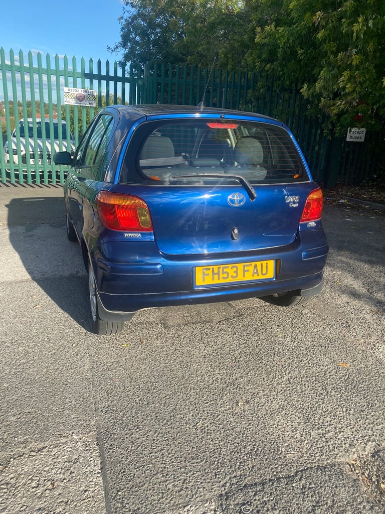 Toyota Yaris 1.4L d4d diesel 
