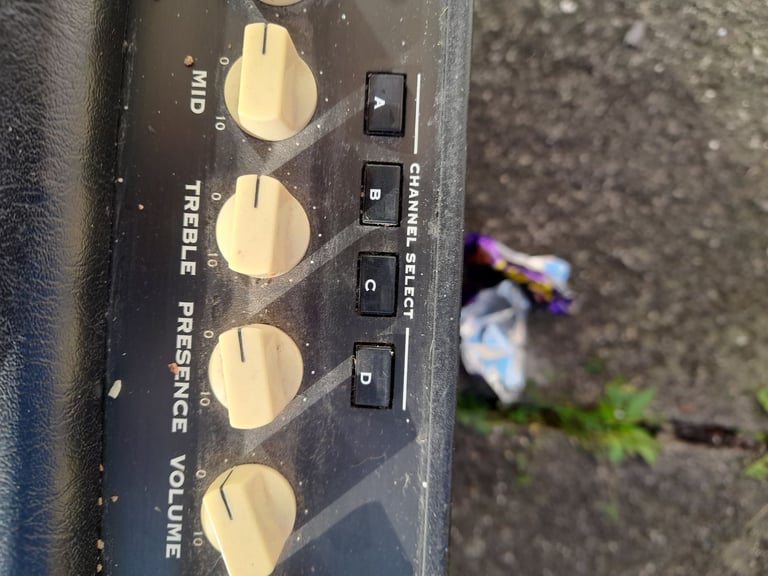 Line 6 Flextone 75W amp (Marshall amp style).