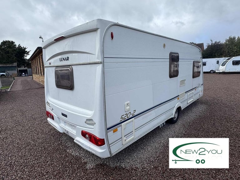 2003 Lunar Delta 520/2 2 Berth Caravan - STOCK NO E205