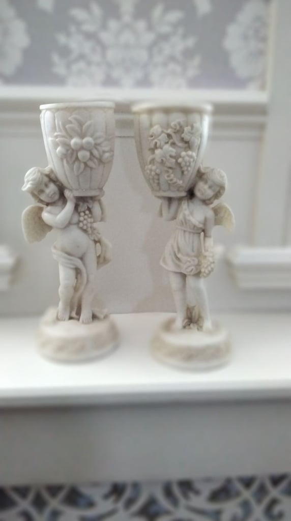 image for cherub urns 