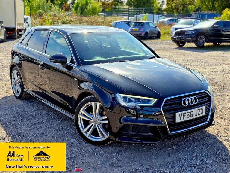 image for 2017 Audi A3 1.4 TFSI CoD S line Sportback 5dr Petrol S Tronic Euro 6 (s/s) (150 ps) Hatchback Pe...