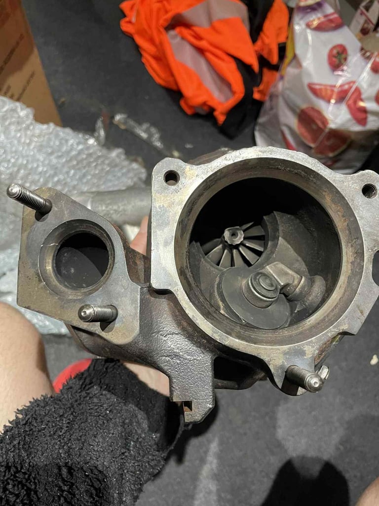 Saab V6 turbocharger