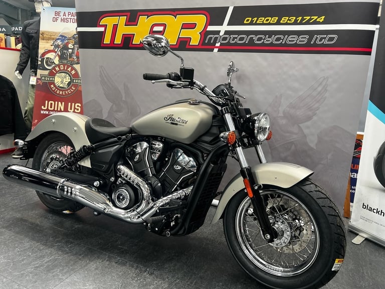 Indian SCOUT 2025 LIMITED  CLASSIC 1250 BRAND NEW MODEL SILVER SMOKE £14195 