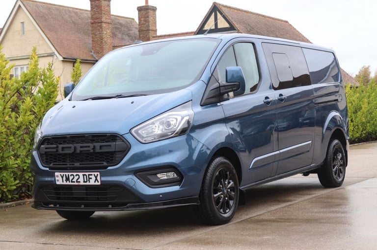 2022 Ford Transit Custom 2.0 320 EcoBlue Limited Crew Van Double Cab 5dr Diesel Manual L2 H1 Euro...