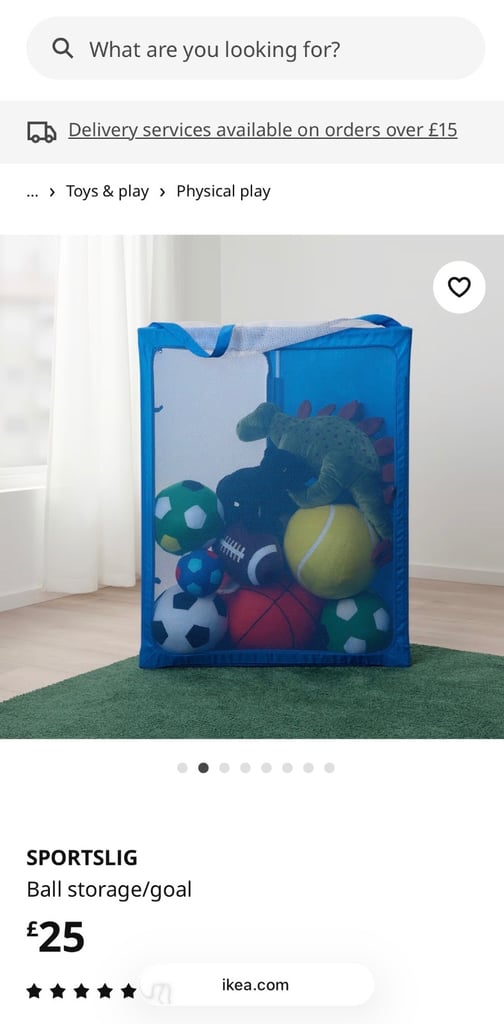 Ikea Sportslig - toy storage / portable goal
