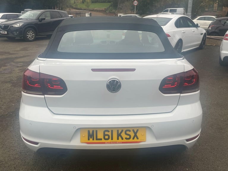 2011 Volkswagen Golf 1.6 TDI BlueMotion Tech SE Cabriolet Euro 5 (s/s) 2dr CONVERTIBLE Diesel Manual