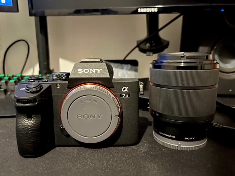 Sony Alpha A7 III Digital Camera with 28-70mm Lens - Pristine Condition