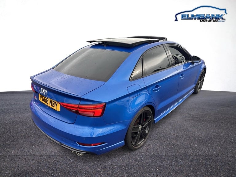 2019 Audi S3 2.0 TFSI Black Edition Saloon 4dr Petrol S Tronic quattro Euro 6 (s/s) (300 Saloon P...