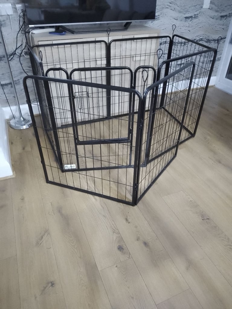 8 panel heavy duty dog pen