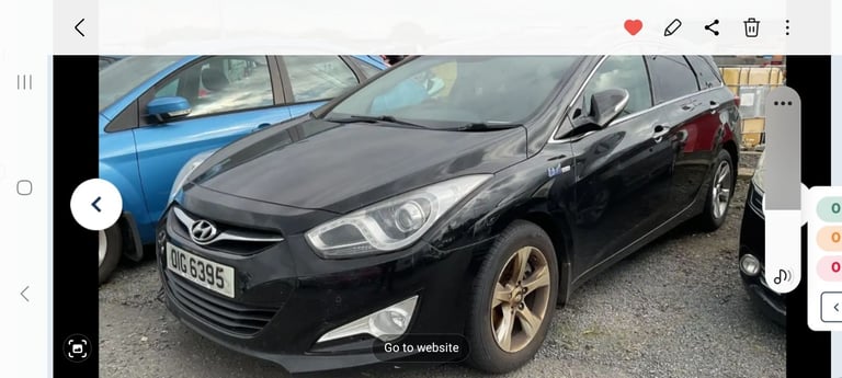Breaking hyundai i40