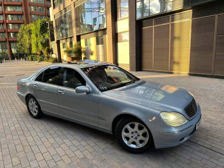 2001 Y Reg Mercedes Benz S Class S500 V8 306 Bhp Low Mileage Ulez Complaint Rare Colour W220