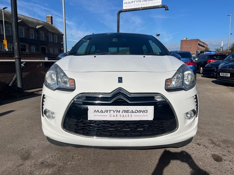 CITROEN DS3 1.6 e-HDi Airdream DSport Plus in Blanc Banquise White 2013
