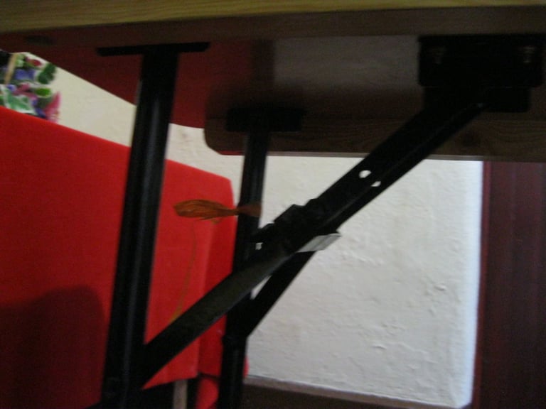 FOLDING SPACE SAVING STUDY DESK TABLE, WALLPAPER GUNNISLAKE PL18 9NA