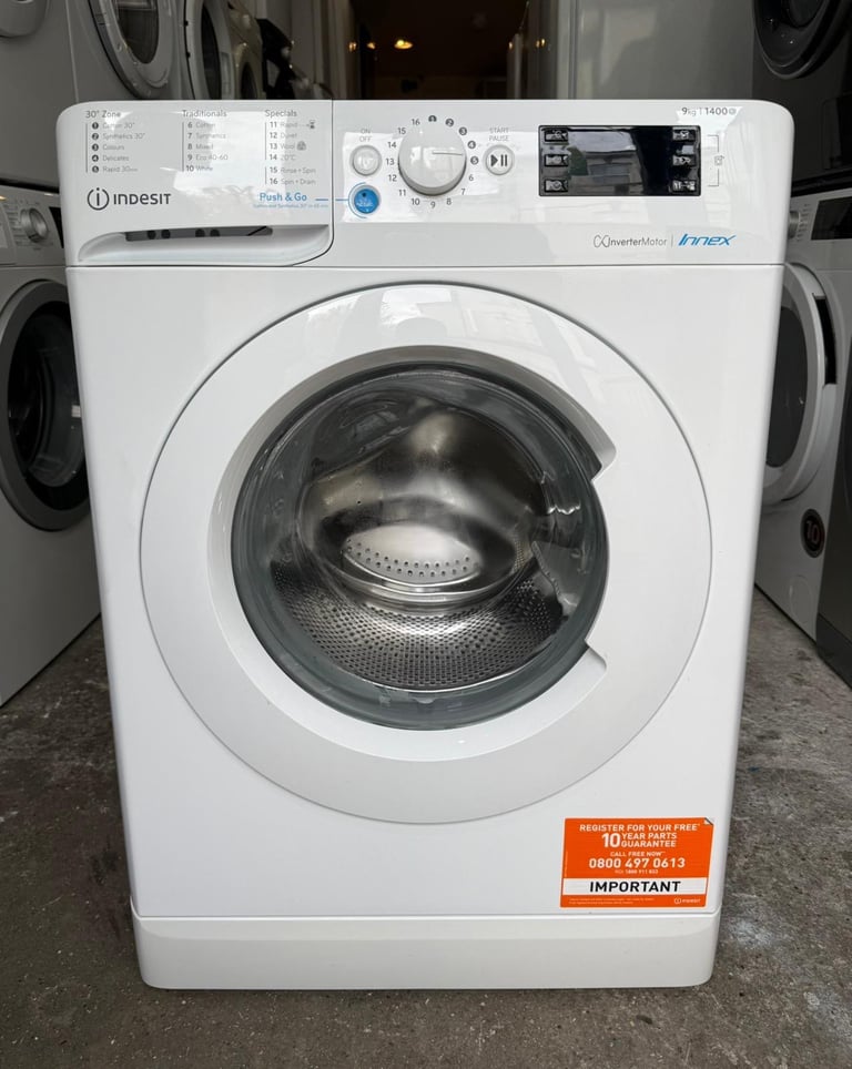 image for Indesit Innex 9kg Washing Machine With Free Delivery N Warranty 