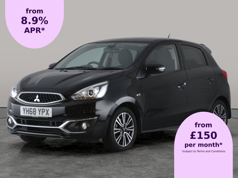 image for 2018 Mitsubishi Mirage 1.2 Juro 5dr CVT HATCHBACK PETROL Automatic