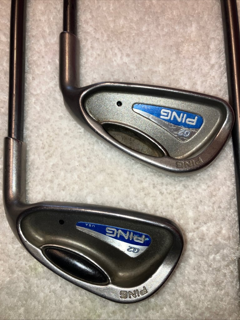 Ping G2 Iron Set Black Dot 3h4h5h 6-7-8 Iron Reg TFC100 Graphite Shaft RH 
