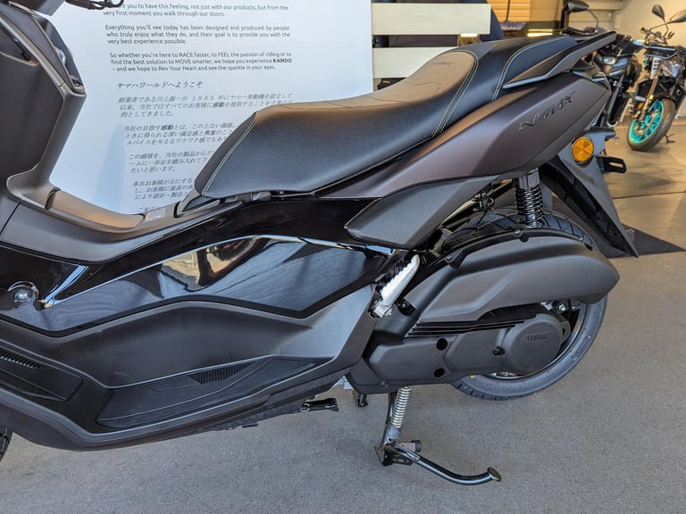 New (2025 MY) Yamaha NMAX Tech Max 125. Dark Magma. £3,900 (NO ADMIN FEES!)