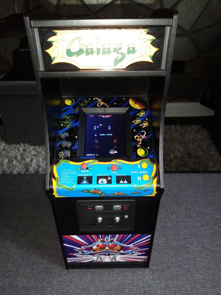 image for Galaga Quarter 1/4 Size Arcade