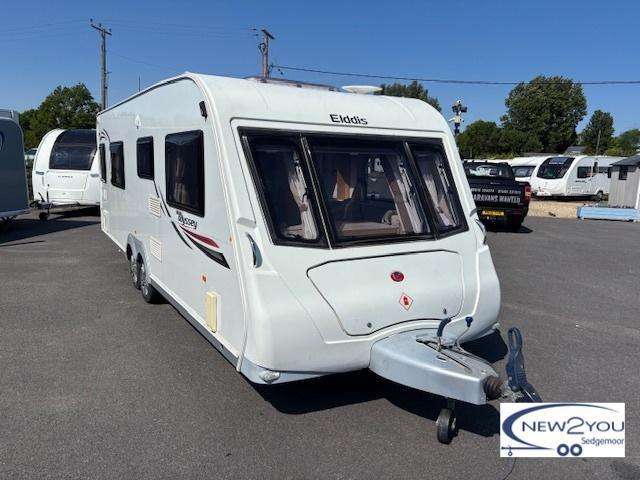 2012 Elddis Odyssey 650 4 Berth FIXED SINGLES Caravan -Stock S045